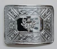 Buckle, Thistle, Celtic knot