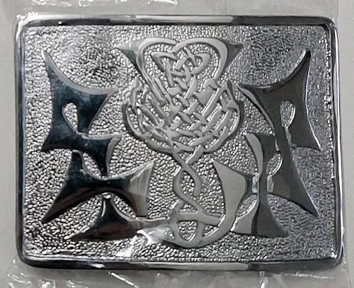 Buckle met Schotse distel