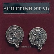 Manchetknopen Scottish Stag