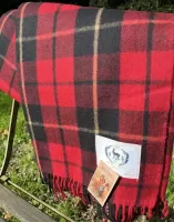 Plaid, Wallace Modern, gemaakt van gerecycled wol